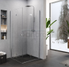 NEW TRENDY Kabina prysznicowa SUPERIA drzwi składane 80x90x195 K-0740